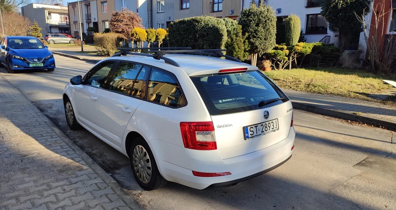 Skoda Octavia cena 39500 przebieg: 196000, rok produkcji 2015 z Tychy małe 67